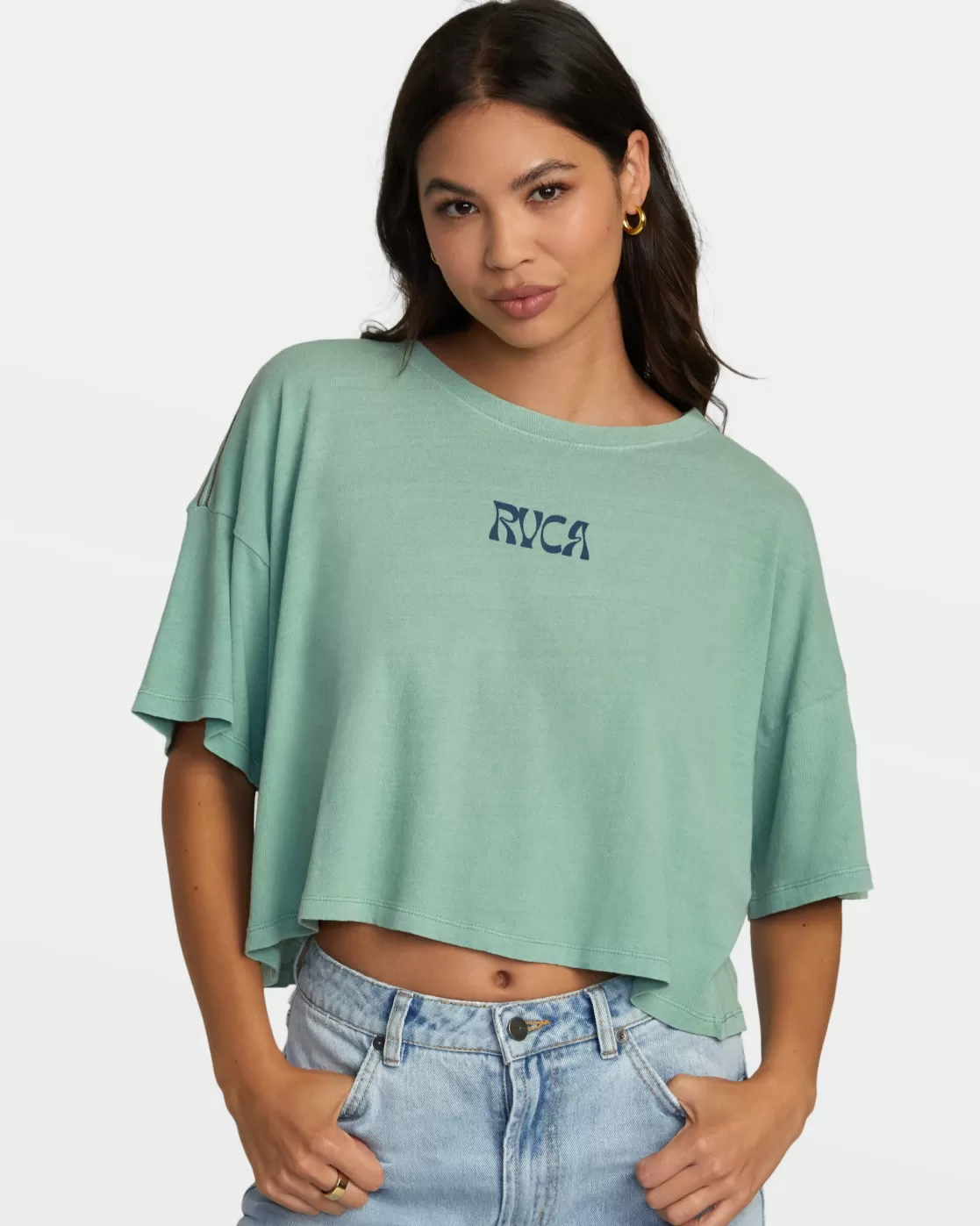 Best Sale BOYFRIEND CROPPED TEE Women Tees / Tanks