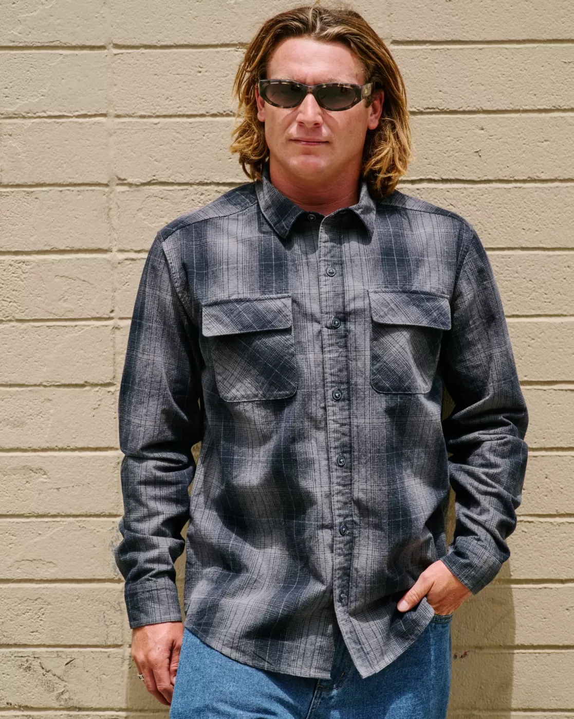 Clearance DAYSHIFT FLANNEL LONG SLEEVE TOP Shirts / Flannels