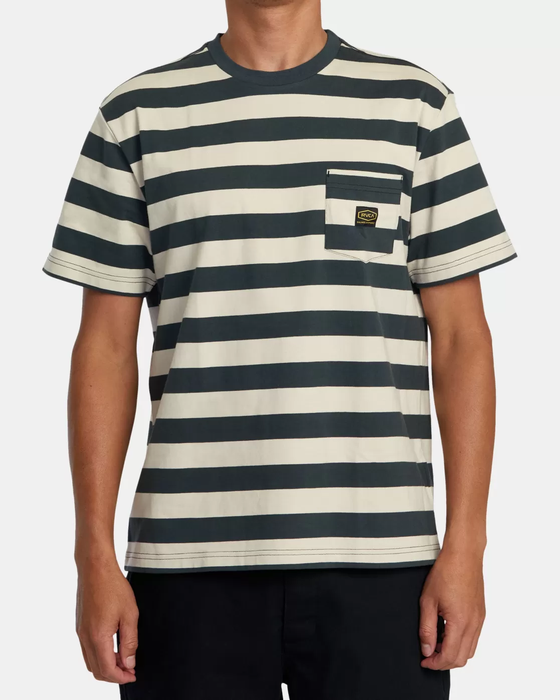 Discount DAYSHIFT STRIPE TEE Tees / Tanks