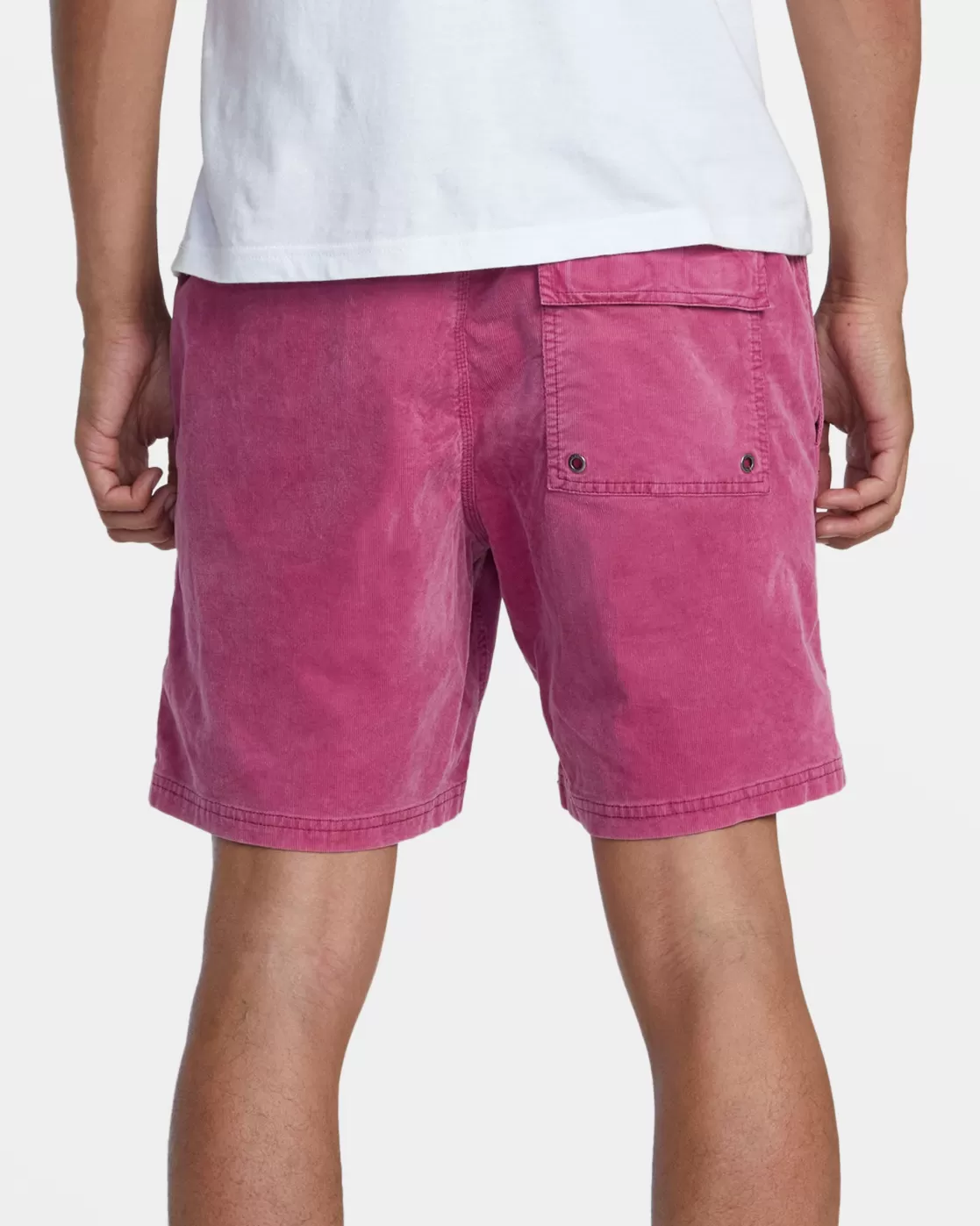 Discount ESCAPE 17" ELASTIC WAIST CORDUROY SHORTS Shorts / Hybrids