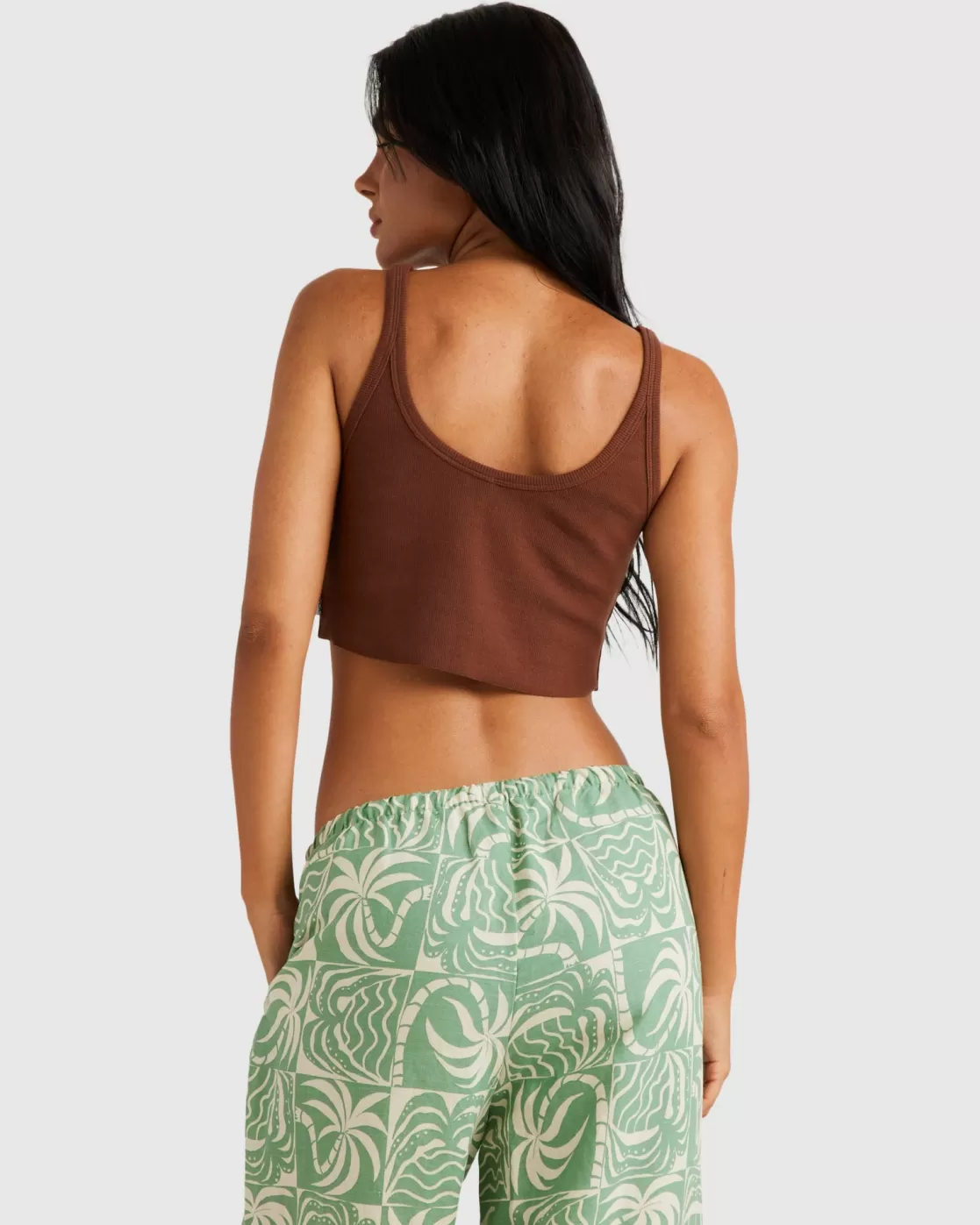 Clearance EXOTICA SCOOPED TANK Women Tees / Tanks