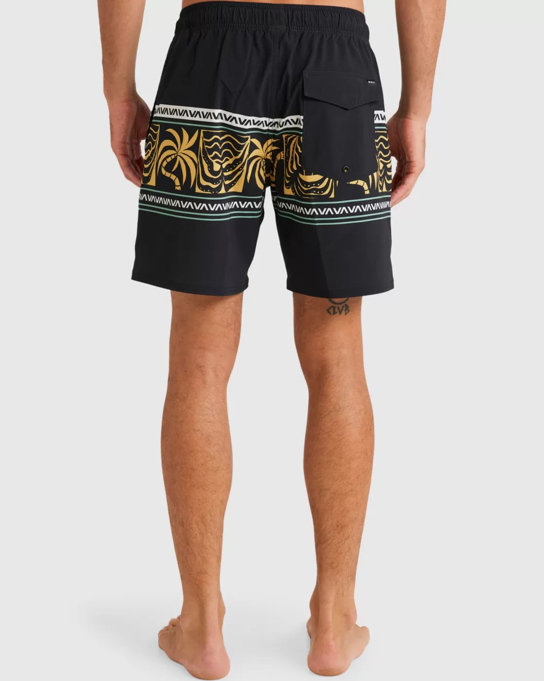 Best FRONDS DIVIDE ELASTIC Boardshorts / Trunks | 16"-17" Outseam