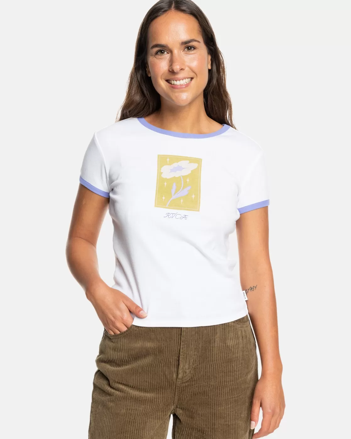 Outlet GABRIELLE MONCEAUX RINGER TEE Women Tees / Tanks