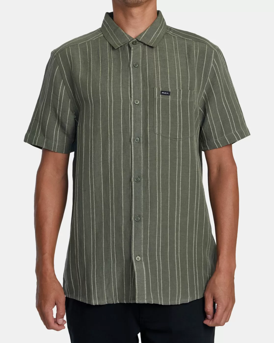 Store MERCY STRIPE SHORT SLEEVE SHIRT Shirts / Flannels