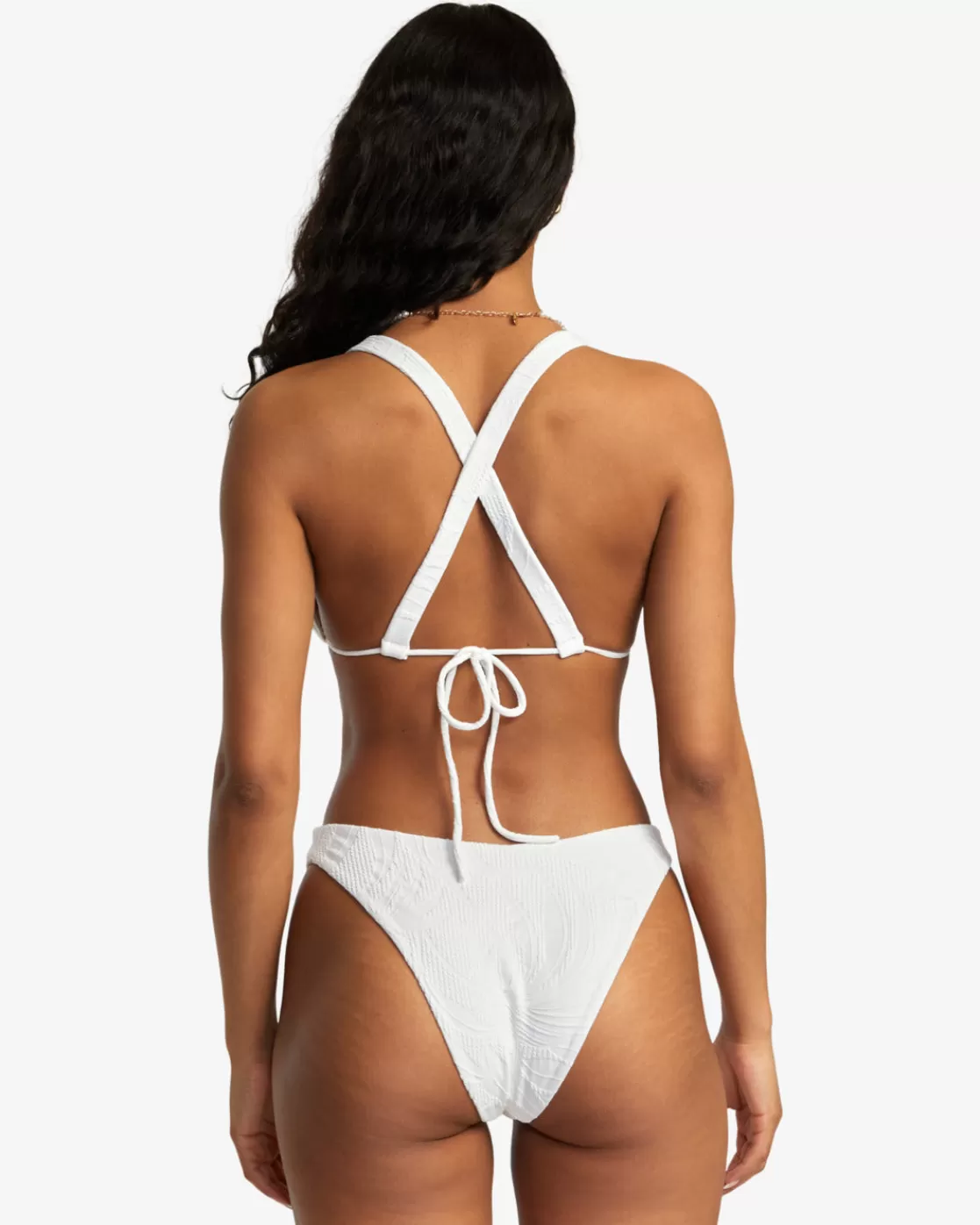 Online PALM GROOVES WIDE STRAP TRIANGLE BIKINI TOP Women Bikini Tops | Bikini Tops