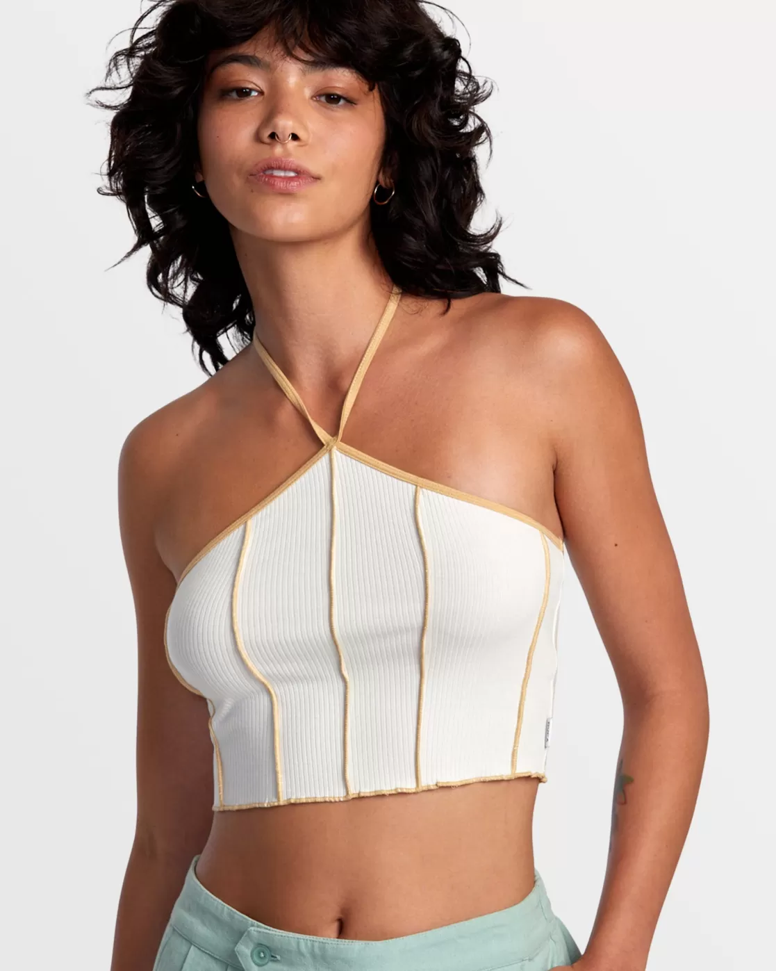 Cheap PIPER HALTER CROP TOP Women Tops