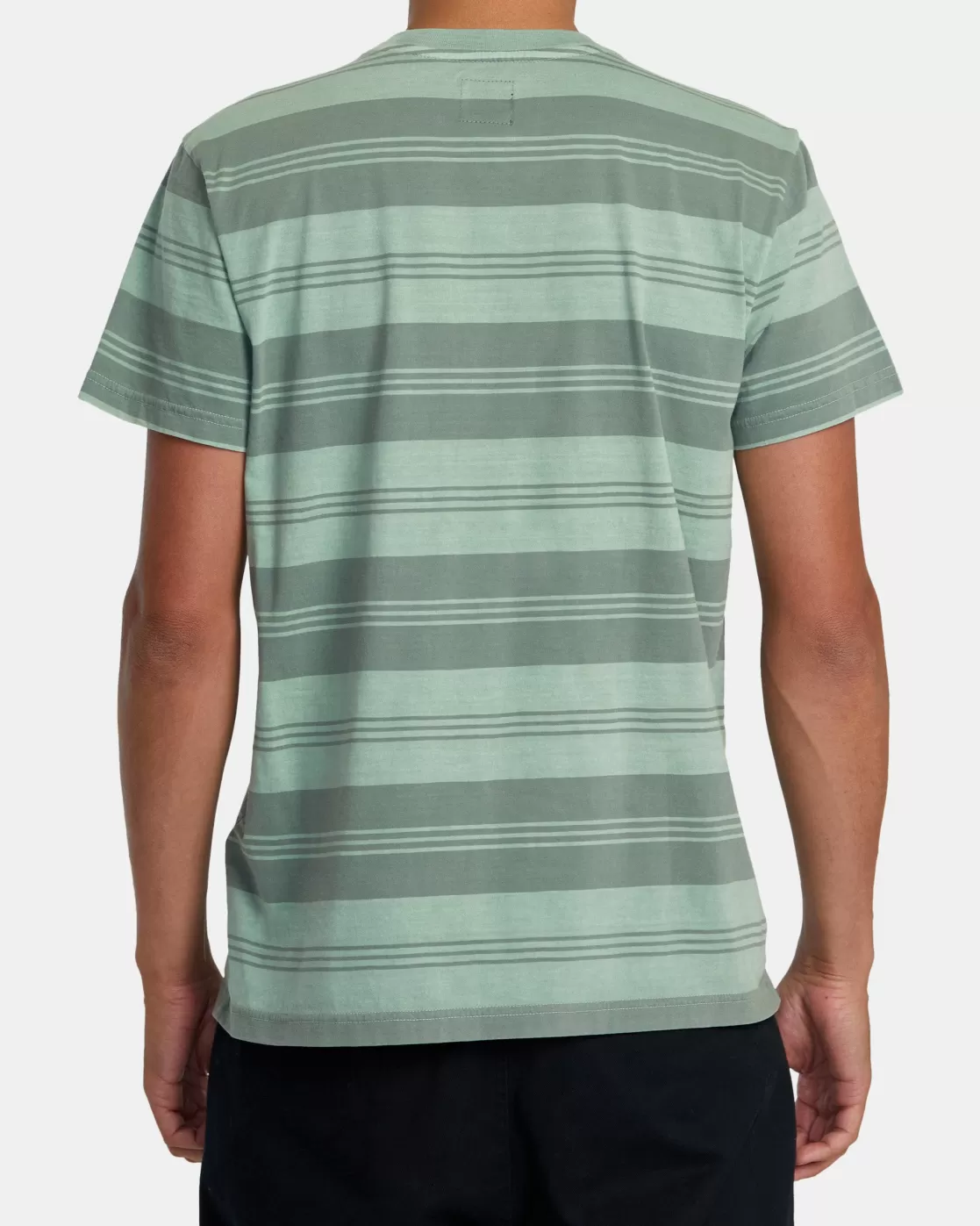 Best Sale PTC STRIPE SHORT SLEEVE KNIT Tees / Tanks