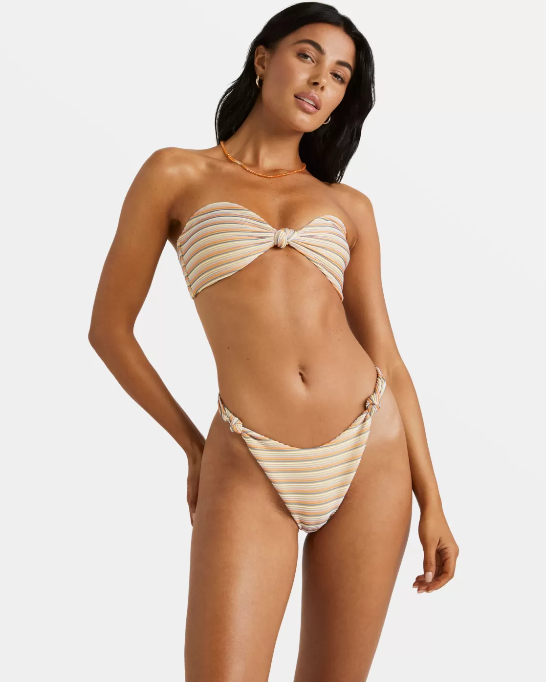 Cheap RIPPLE AND TWIST BANDEAU BIKINI TOP Women Bikini Tops | Bikini Tops