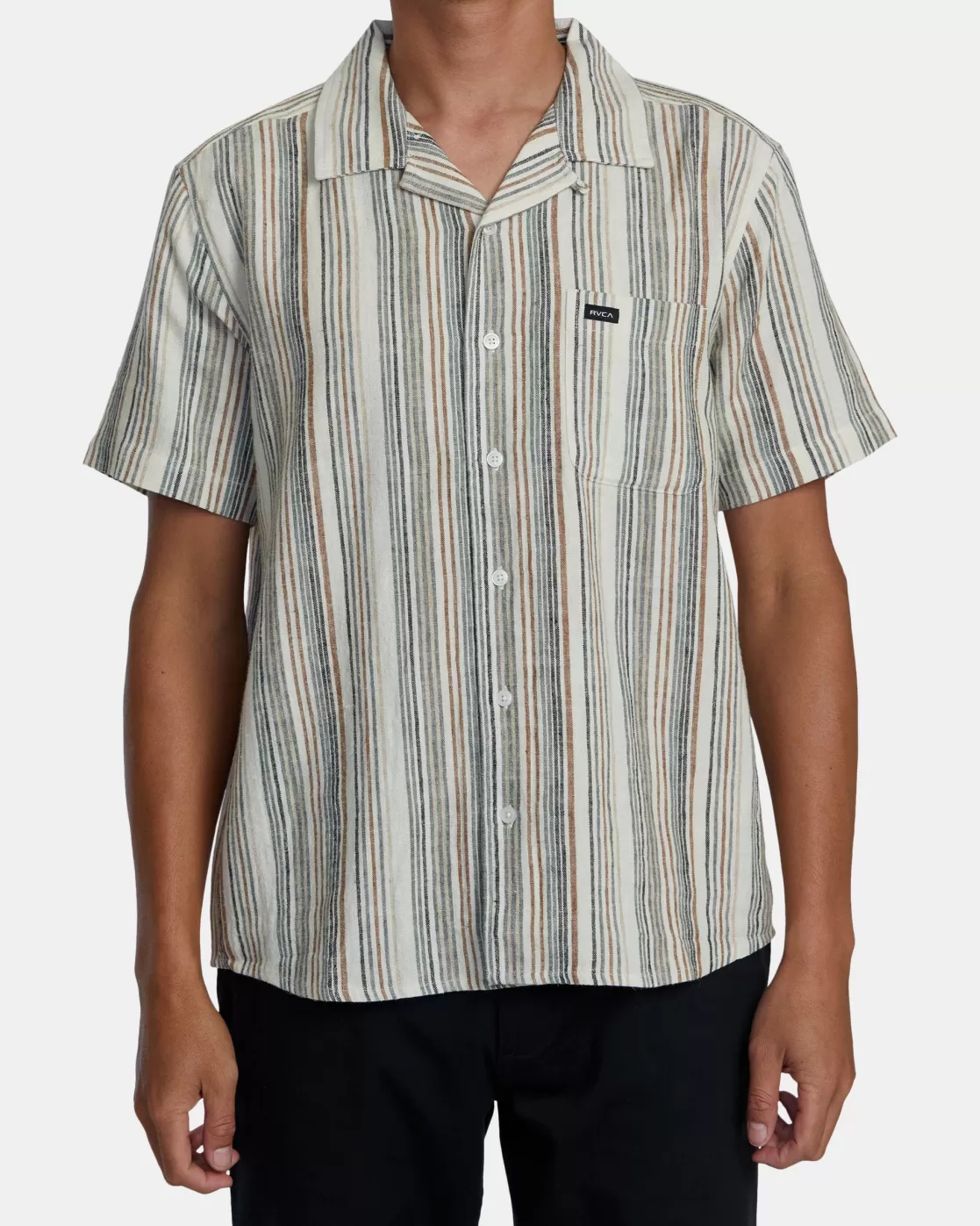 Online SATELLITE STRIPE SHORT SLEEVE SHIRT Shirts / Flannels