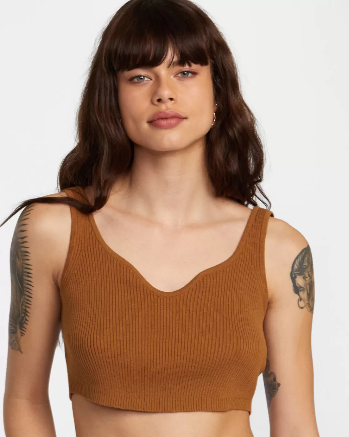 Flash Sale SELECTS ROUNDABOUT SWEATER TANK V-NECK SWEATER Women Tops