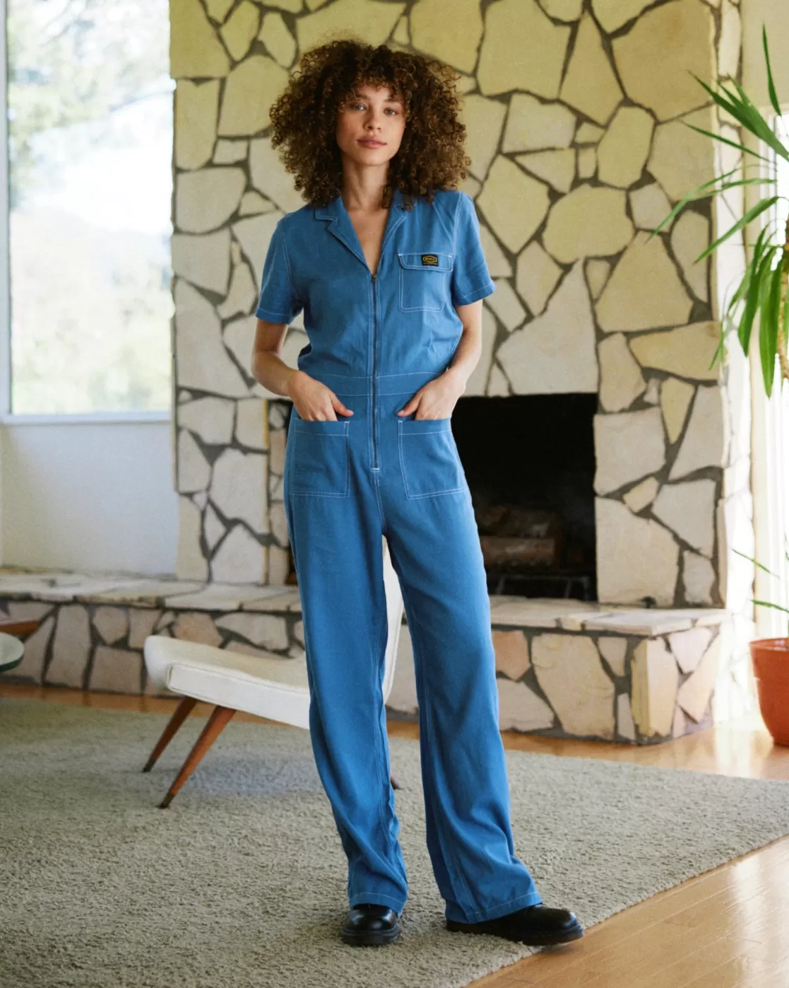 Best SPRING SHIFT WORKWEAR JUMPSUIT Women Dresses / Rompers