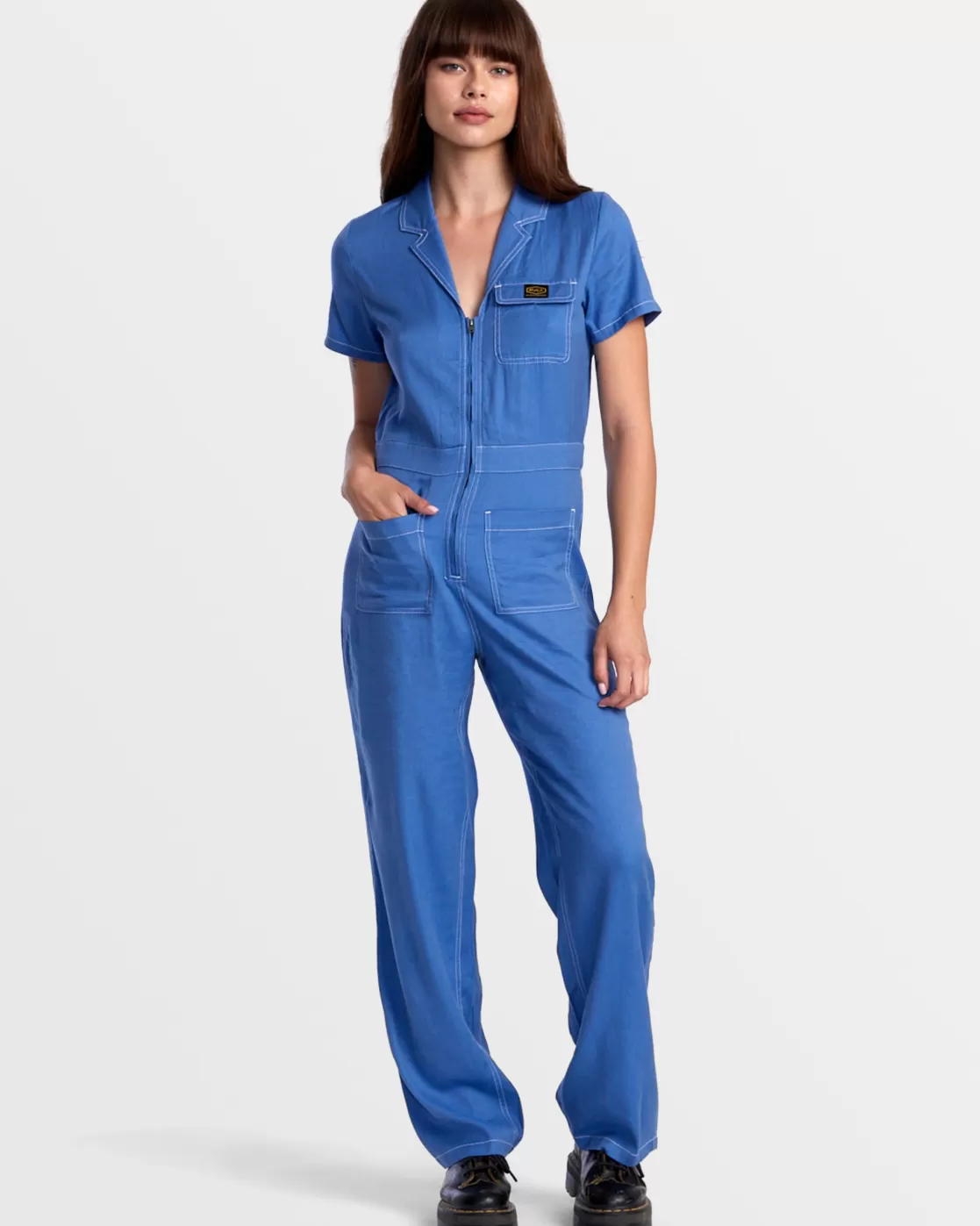 Best SPRING SHIFT WORKWEAR JUMPSUIT Women Dresses / Rompers