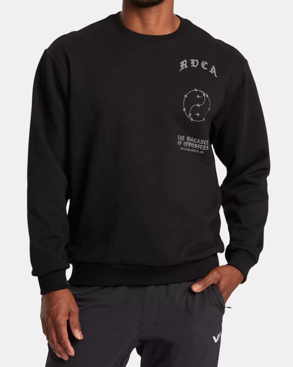 Store VA BARB CREW NECK SWEATSHIRT Workout Pullovers / Hoodies | Hoodies / Sweatshirts