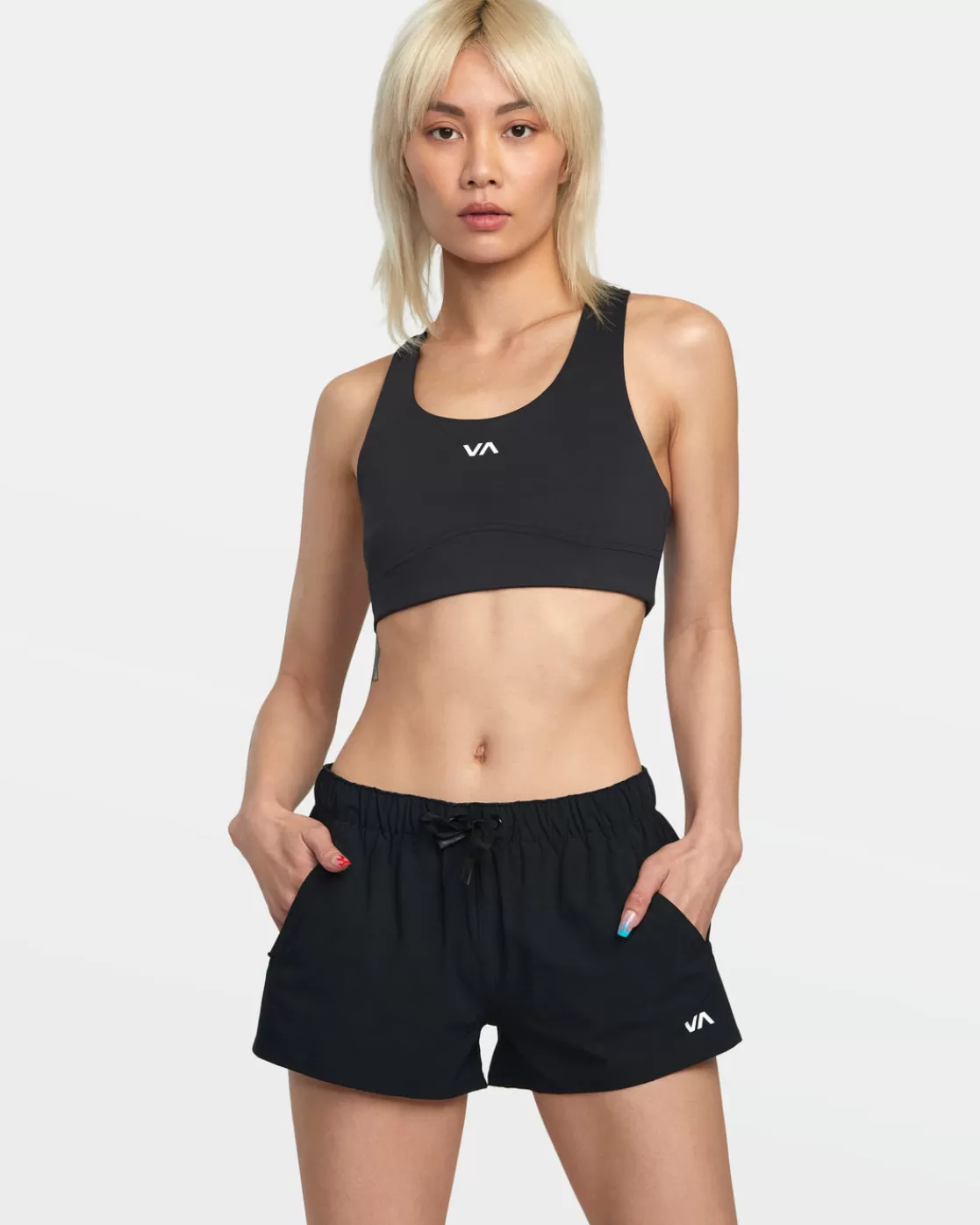 Fashion VA ESSENTIAL LOW-RISE YOGGER SPORT SHORTS Women Athletic Shorts