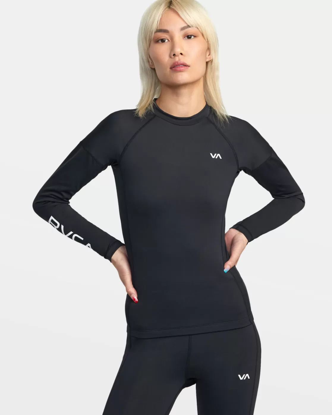 Clearance VA SPORT LONG SLEEVE COMPRESSION TOP Women Compression Clothing | Workout Tops