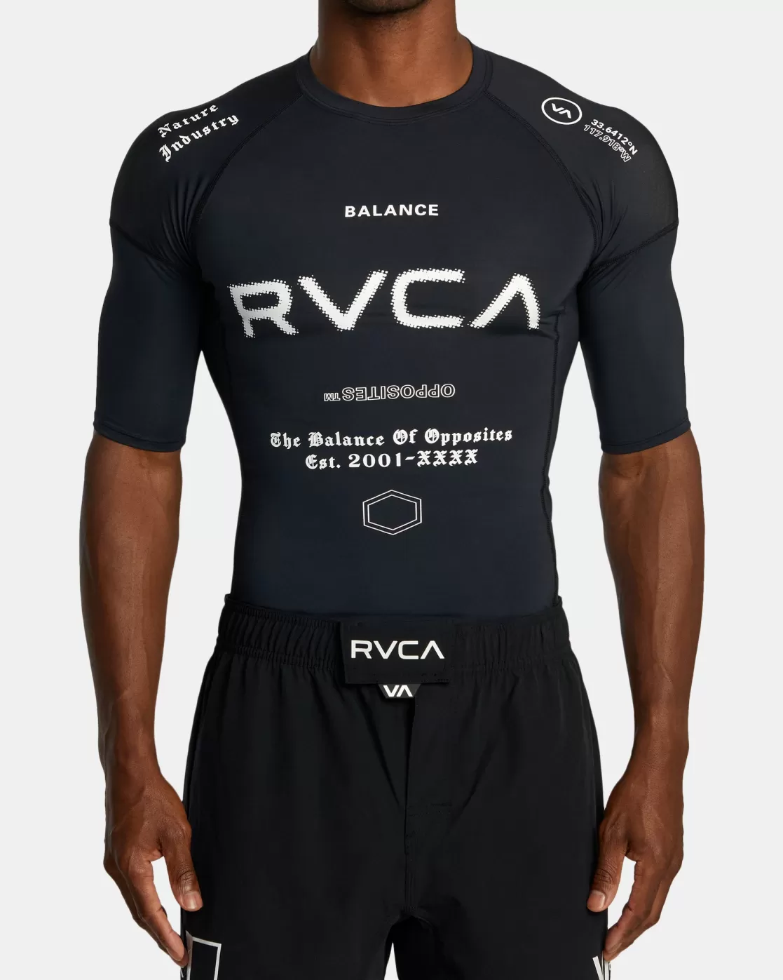 Online VA SPORT SHORT SLEEVE RASHGUARD Compression Clothing