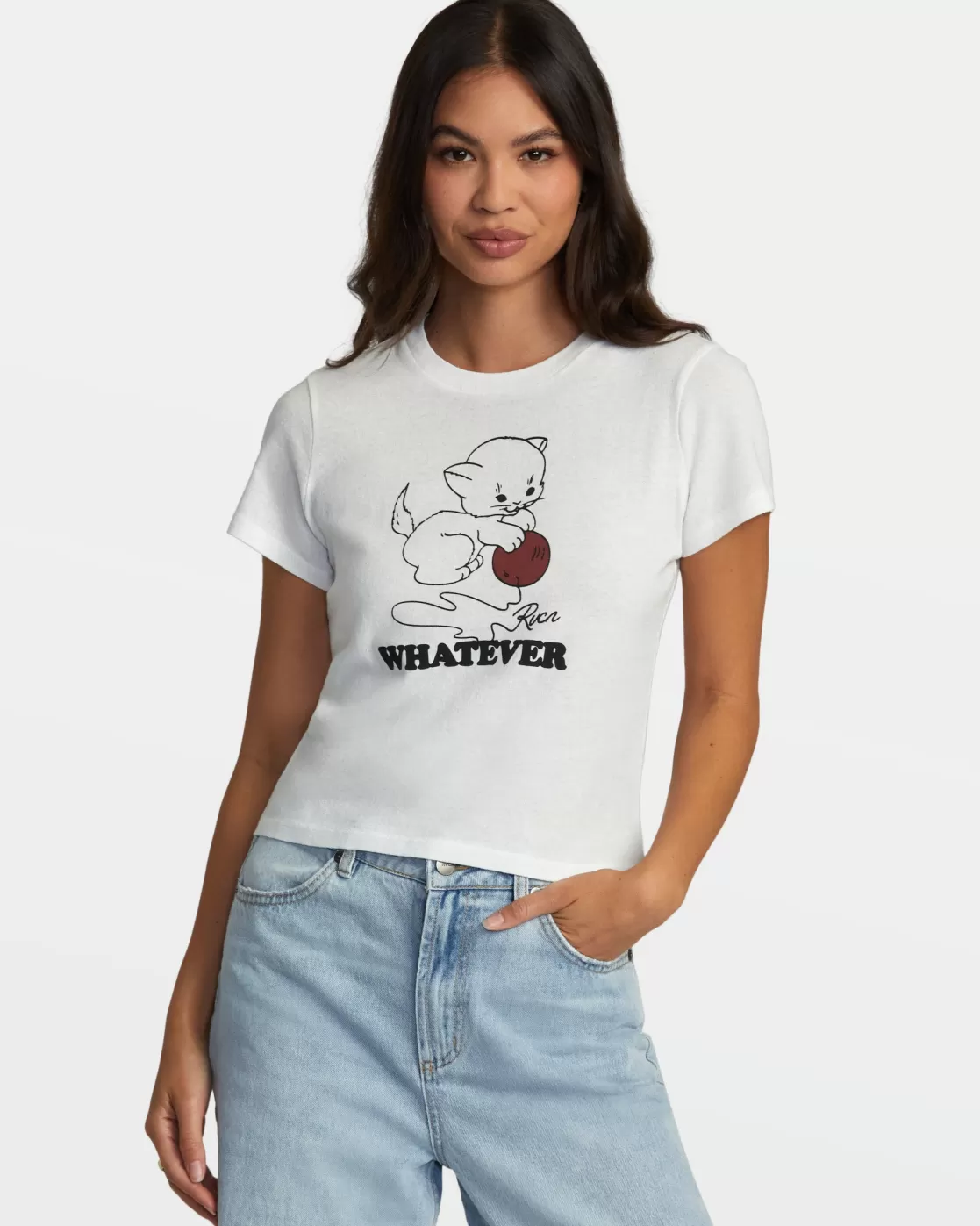 Sale WHATEVER TEE Women Tees / Tanks